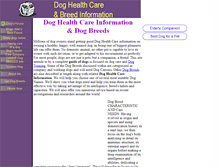 Tablet Screenshot of guideofdogs.com